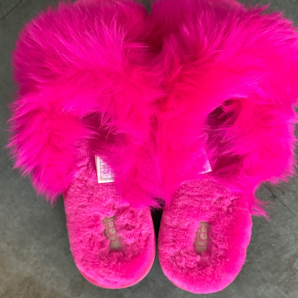 Ugg furry slides - Picture 2 of 7